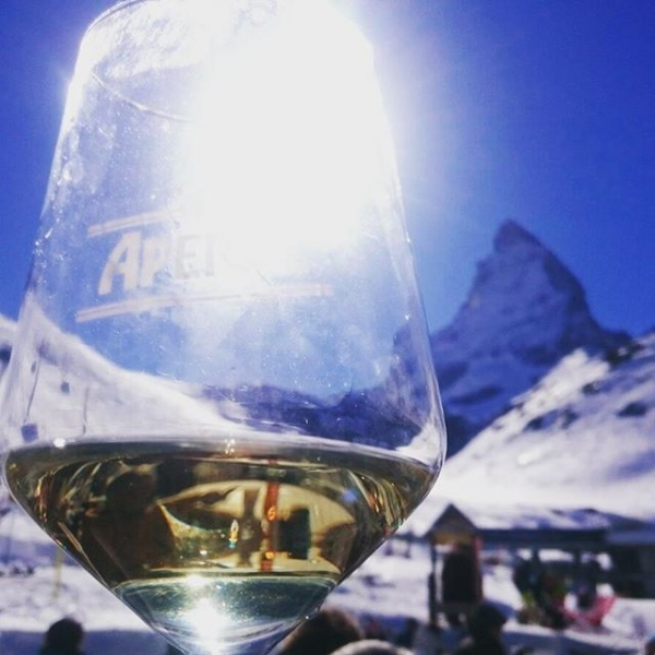 What a wine day TLTV in Zermatt #wein #wineoclock