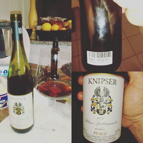 Pinot noir my dear. Prototype transparent light