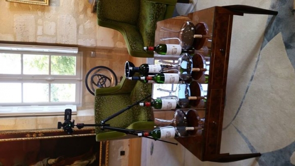 Wonderful tasting at ch&acirc;teau #K