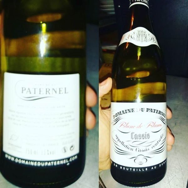 A wine from Cassis .... I love Cassis and the
